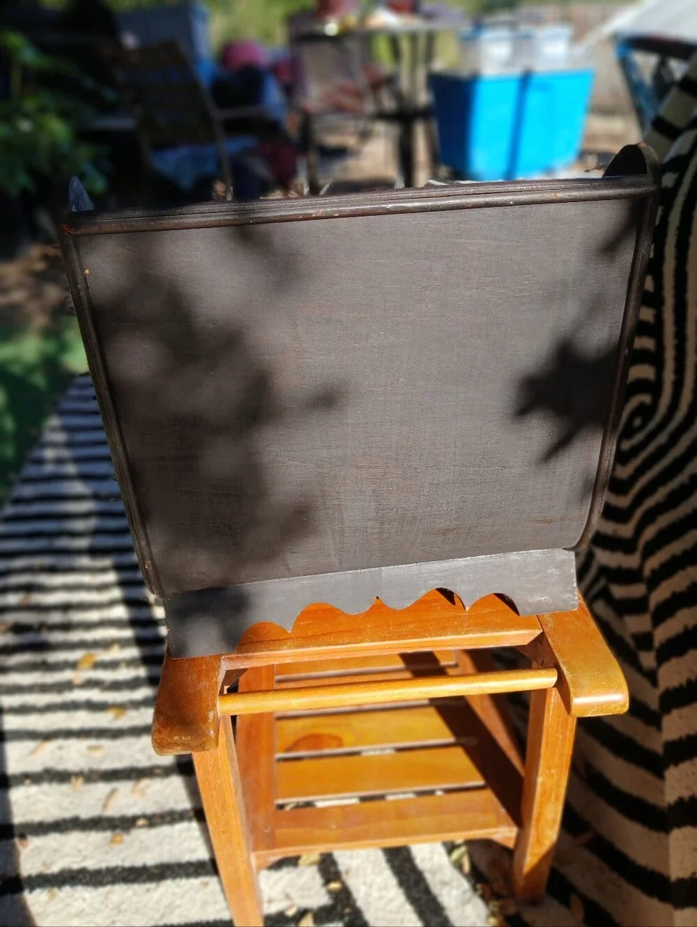 Vintage Ratan Magazine Rack *See Description*